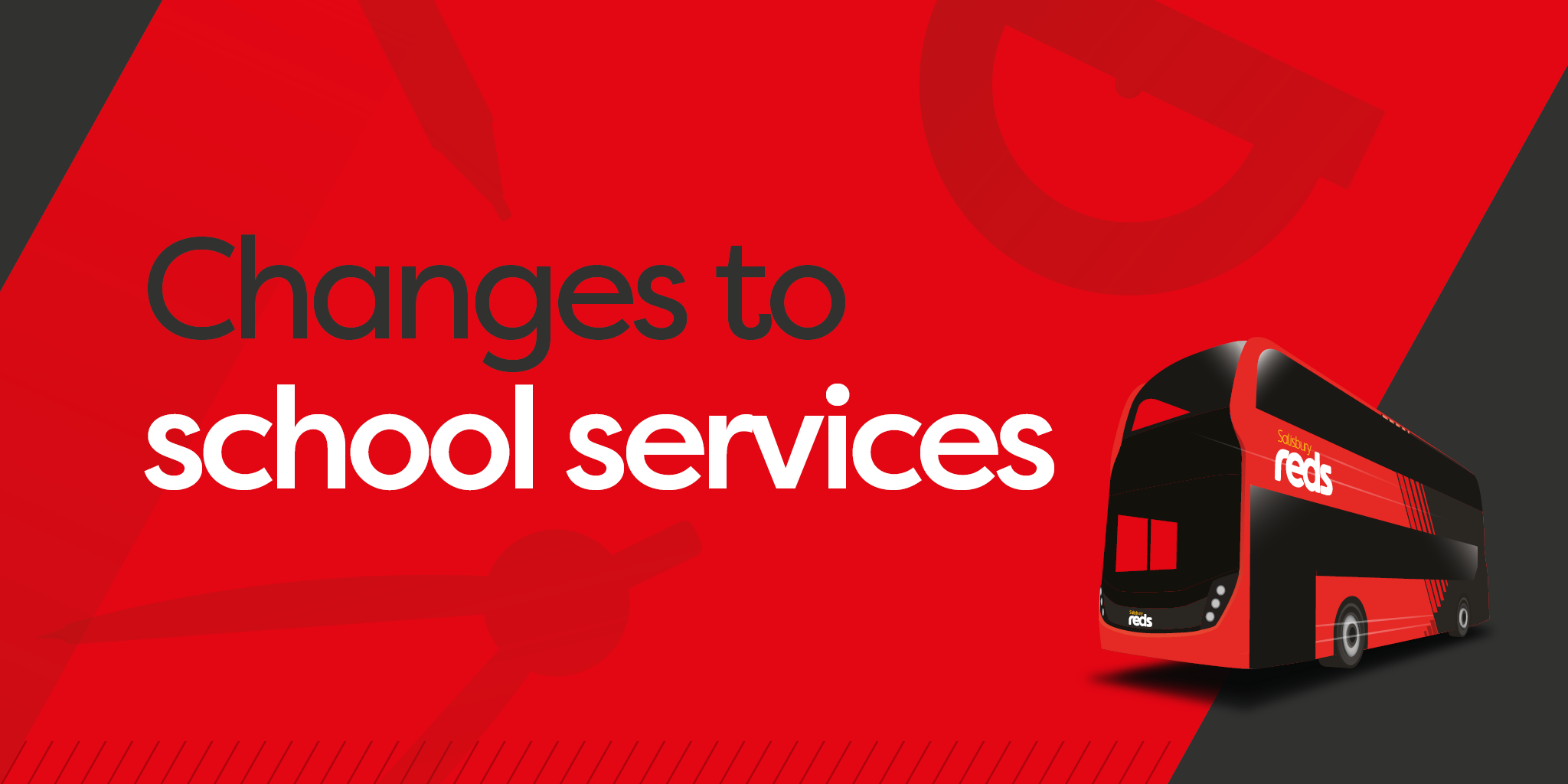 Changes to school services from Monday 23 February