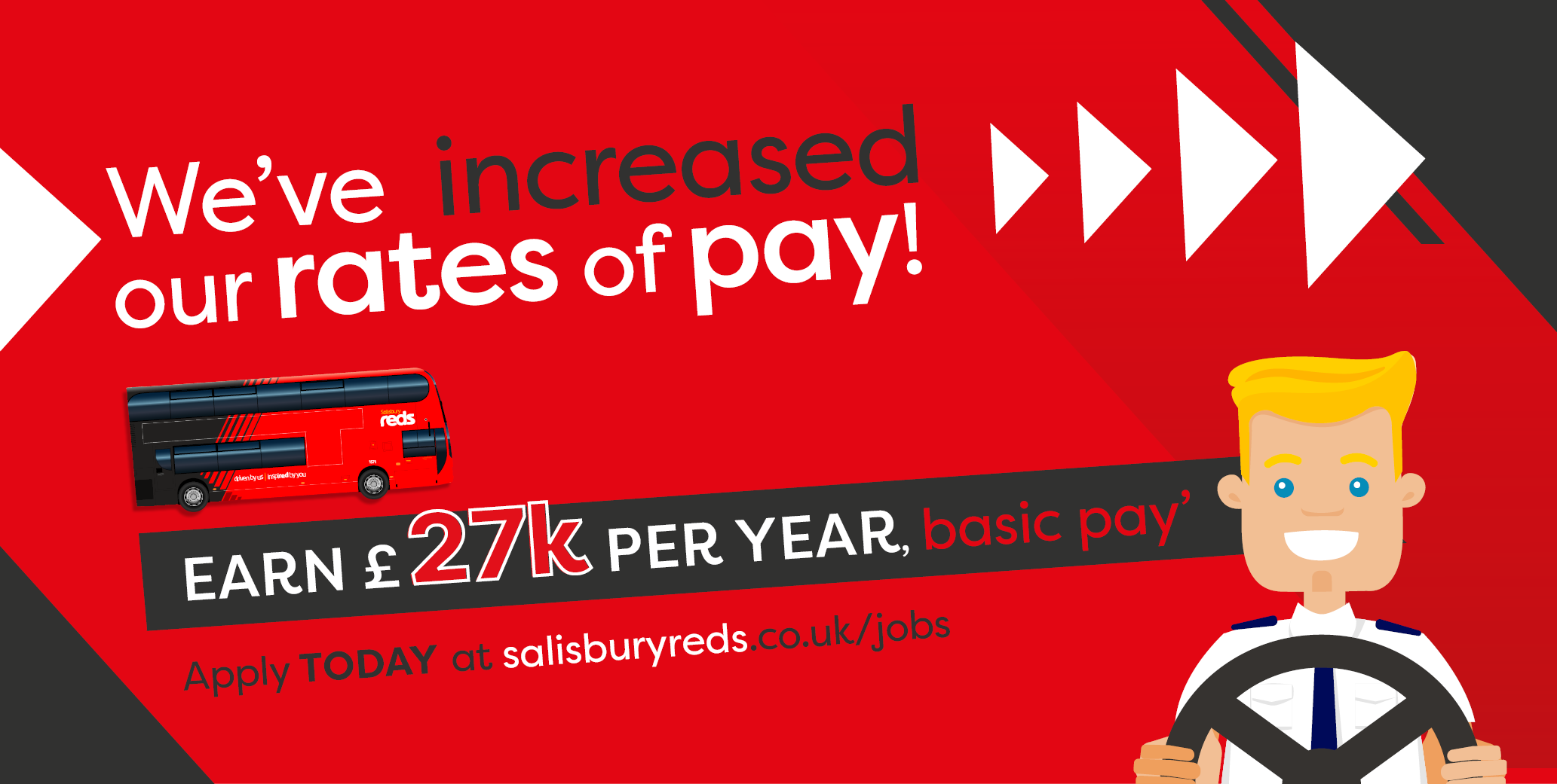 Salisbury Reds increased rates of pay