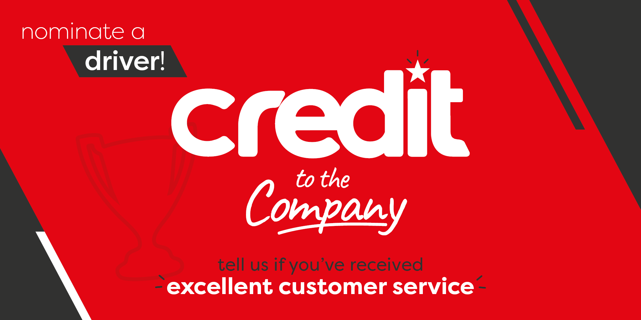 nominate a driver - credit to the company