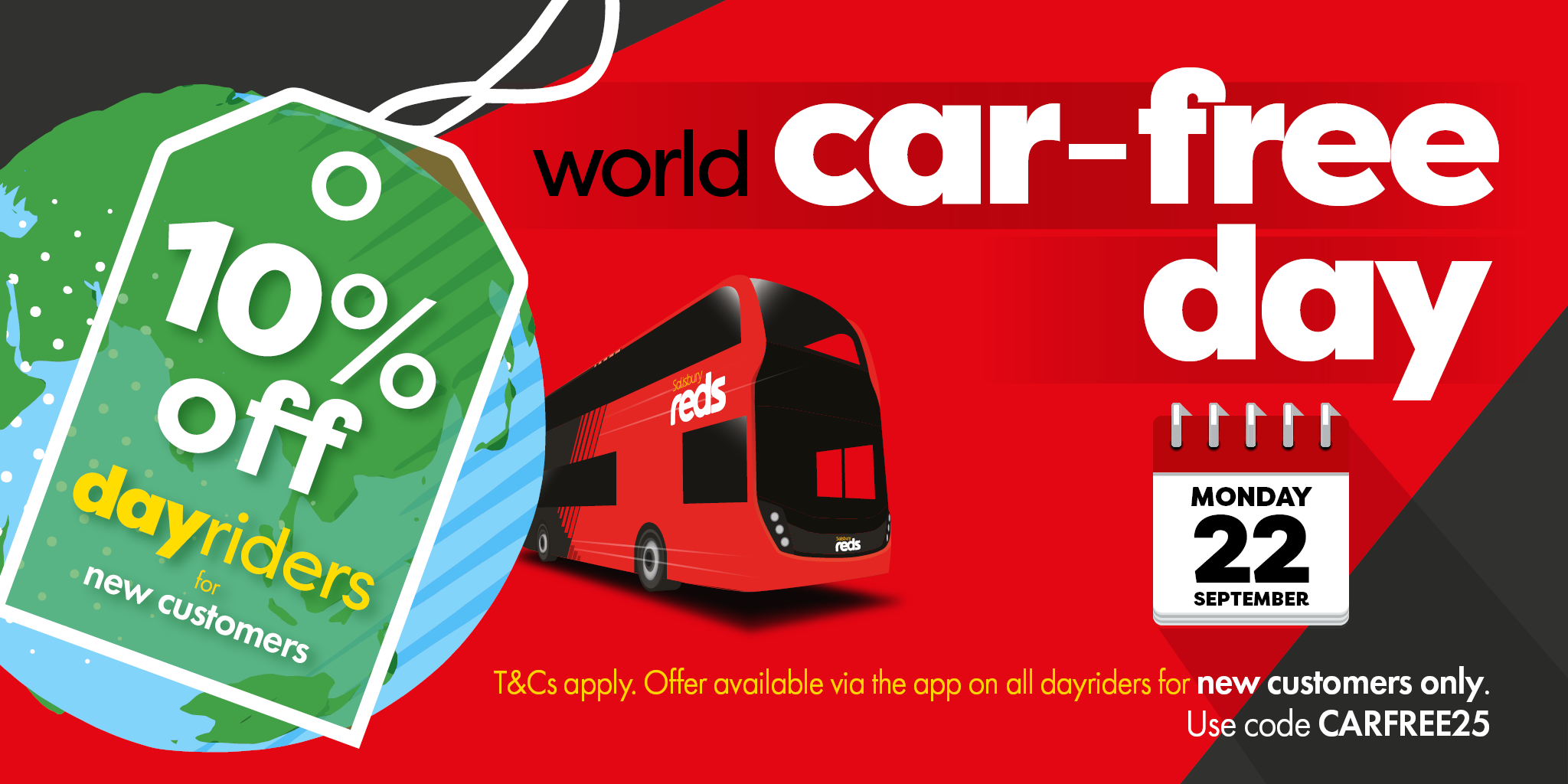 Leave the Car at Home and travel for less this World Car Free day