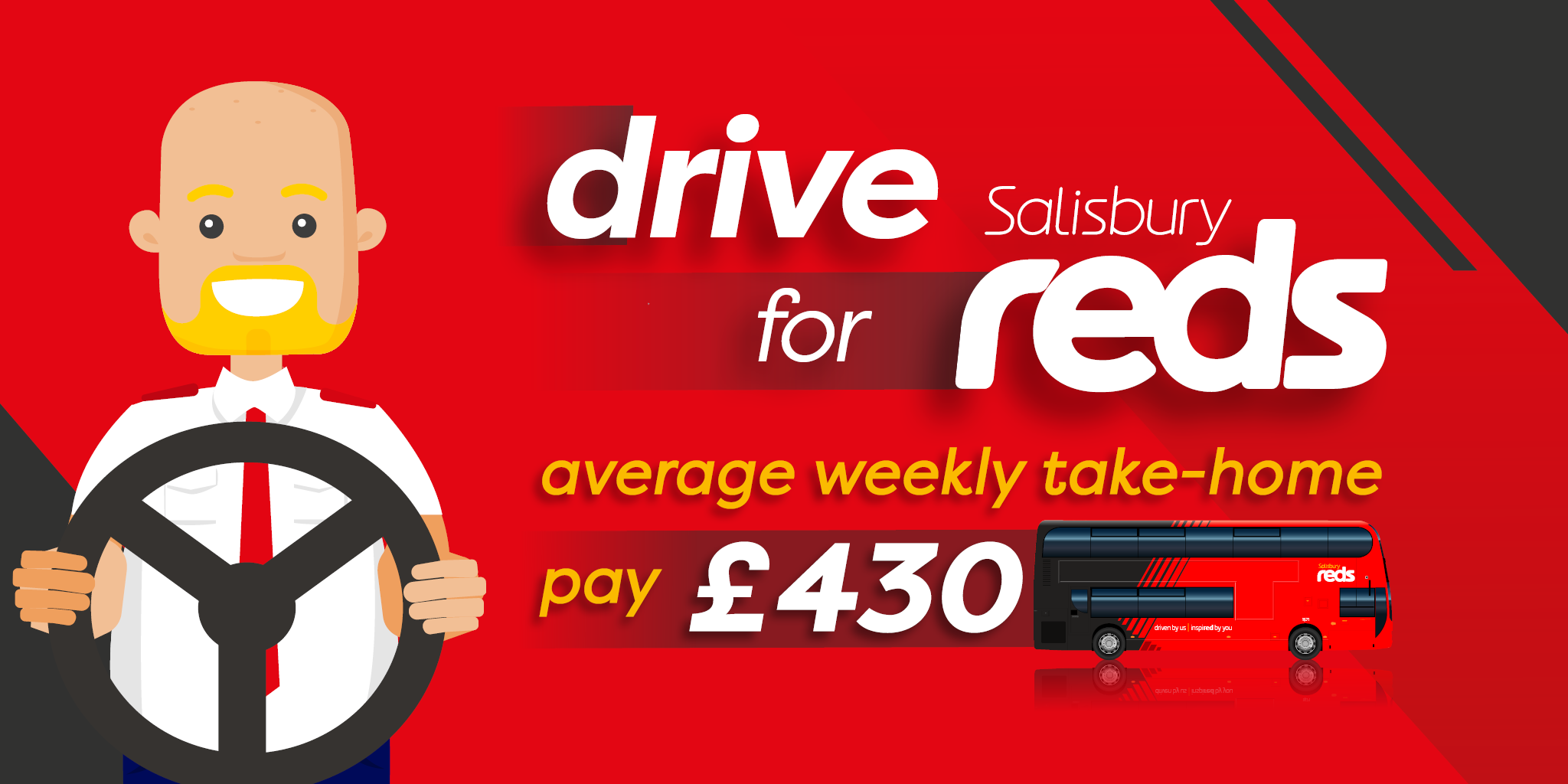 Salisbury Reds weekly pay advert