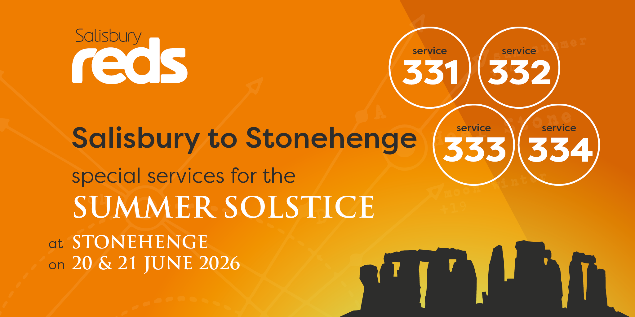 Summer Solstice Stonehenge timetables