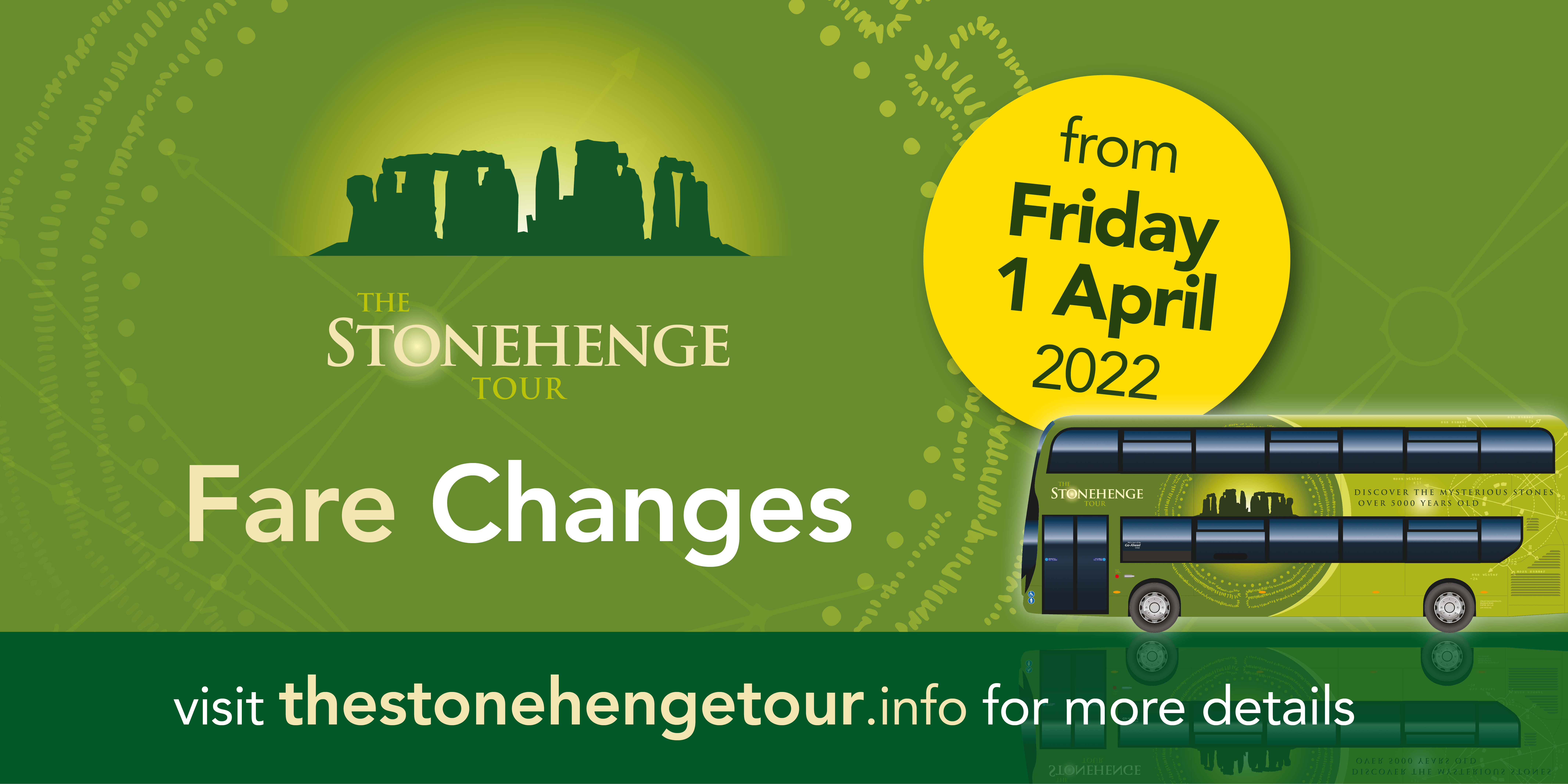 Stonehenge fare changes